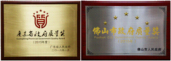 蒙娜丽莎集团荣获“广东省政府质量奖&佛山市政府质量奖”