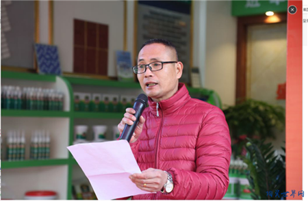 盛世成达建材广州增城总代理店的总经理梁远成
