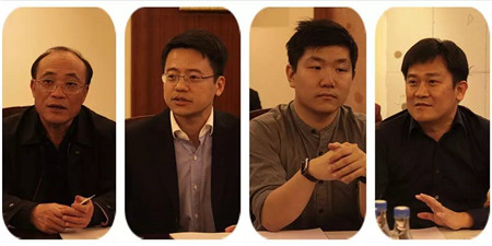 左起:李子甫、苏岩、陈伟健、柯显仁